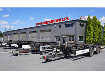 קרון נגרר מוביל מכולות/ החלפת גוף KRONE