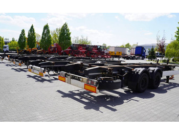 קרון נגרר מוביל מכולות/ החלפת גוף KRONE Trailer Krone BDF / 18 t: תמונה 5