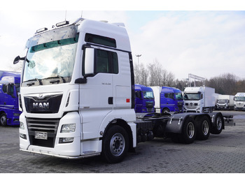 משאית עם שלדת תא MAN TGX 35.580 E6 8x4/4 - 8.8m chassis frame: תמונה 2