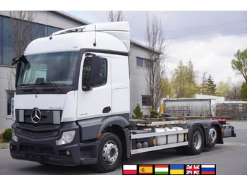 מוביל מכולות/ משאית החלפת גוף MERCEDES-BENZ Actros 2545