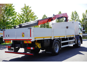 הַחכָּרָה RENAULT C280 DTI 8 / FASSI crane 5.6 T / range 8 m / Flatbed 15 EPAL RENAULT C280 DTI 8 / FASSI crane 5.6 T / range 8 m / Flatbed 15 EPAL: תמונה 5