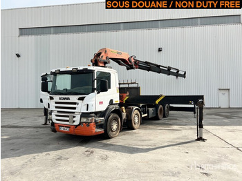 משאית צד נופל/ שטוחה SCANIA P 380