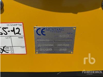 חָדָשׁ מכונת אחיזה MUSTANG GRP450 Rotating (Unused): תמונה 5