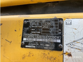 מחפר סורק KOMATSU PC400-8