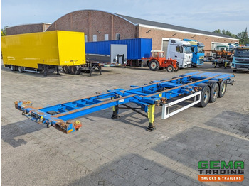 סמיטריילר מוביל מכולות/ החלפת גוף KRONE SDC