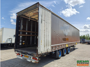 סמיטריילר עם וילונות צד SCHMITZ SCS