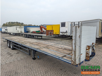 סמיטריילר צד נופל/ שטוח System PRS18 2-Assen BPW Open Laadbak - Rongpotten + Rongen  - HH Vloer: תמונה 4