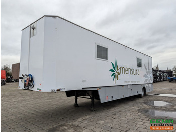 סמיטריילר Trax S161DAP 1-Assige 11.3m KantoorTrailer / MobileHome - Airco's - Toilet - Standkachel - Watertank: תמונה 2