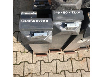 מזלגות עבור ציוד לטיפול בחומרים Forks 140x50x2200/FEM3A: תמונה 3