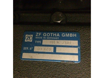תמסורת עבור ציוד לטיפול בחומרים Transmission for Still EGV-1600: תמונה 3