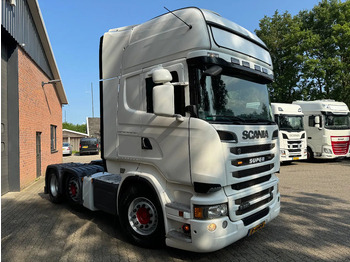 יחידת טרקטור Scania R520 V8 6X2 Topline Retarder 2x tank original NL Truck: תמונה 2