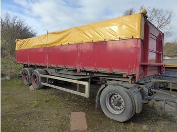 קרון נגרר עם מזהיר Nopa 240, 3 Achse-3-Seiten-Kipper, Kornschieber: תמונה 1