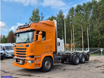 משאית עץ SCANIA R 580