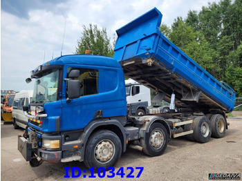 מזהיר Scania 124 420 8x2 - Manual - Big Axle - Full Steel: תמונה 1