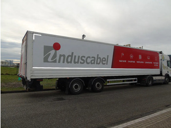 סמיטריילר בתיבה סגורה Van Hool 2x saf + lift: תמונה 5