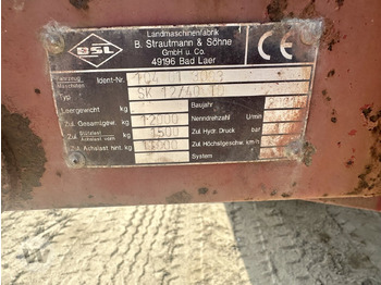 מסיר פסולת/ קרון נגרר חקלאי Strautmann SK 12/40 TD: תמונה 4