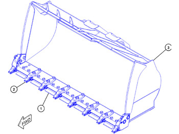 דלי מעמיס CATERPILLAR