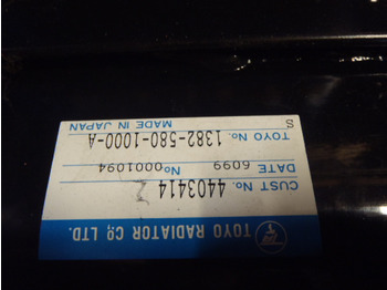 חָדָשׁ מערכת קירור עבור מכונת בנייה Hitachi 4368117 - 1380580001: תמונה 3