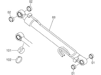 צילינדר הידרולי HITACHI