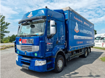 משאית וילונות צד RENAULT Premium 460
