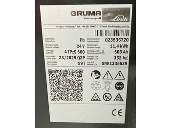 מצבר AIM 24 Volt 4 PzS 500 Ah: תמונה 4