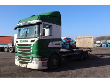 מוביל מכולות/ משאית החלפת גוף SCANIA R 400