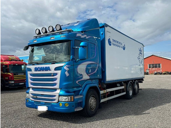 משאית צד נופל/ שטוחה SCANIA R 490