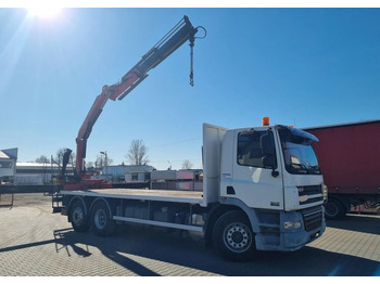 משאית צד נופל/ שטוחה, משאית מנוף DAF CF 85 360: תמונה 2