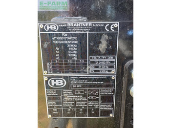 מסיר פסולת/ קרון נגרר חקלאי Brantner powerpush 24080 +: תמונה 3 מסיר פסולת/ קרון נגרר חקלאי Brantner powerpush 24080 +: תמונה 3