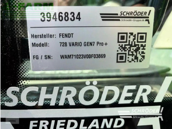טרקטור חקלאי Fendt 728 vario gen7 profi plus ProfiPlus: תמונה 4