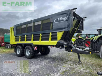 מסיר פסולת/ קרון נגרר חקלאי FLIEGL