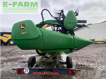 ראש תבואה John Deere 735d (10,66m): תמונה 5