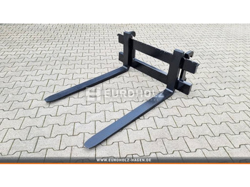 חָדָשׁ מזלגות עבור מכונת בנייה EH Palettengabel passend Case 121F 1200 mm 2,5 t: תמונה 3