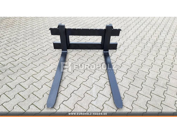 חָדָשׁ מזלגות עבור מכונת בנייה EH Palettengabel passend Case 121F 1200 mm 2,5 t: תמונה 2