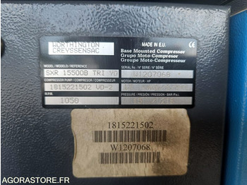 מדחס אוויר compresseur 450 L pro de 2012 , 15 bars , triphasé , moteur en panne ,TBE: תמונה 3