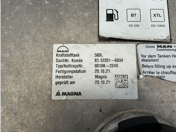 מכל דלק עבור משאית MAN 580L 700x700x1300: תמונה 4