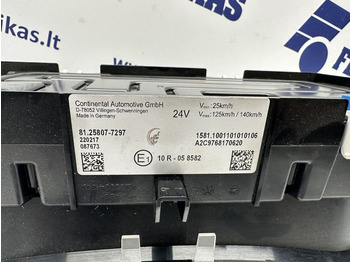 לוח מחוונים עבור משאית MAN EURO 6 2022: תמונה 3