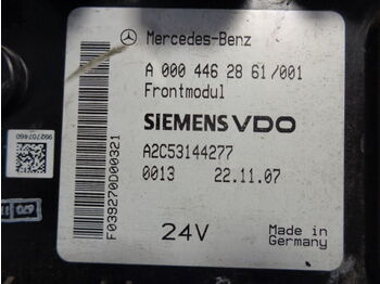 ECU עבור משאית Mercedes-Benz Actros frontmodul control unit A ( WORLDWIDE DELIVERY: תמונה 2