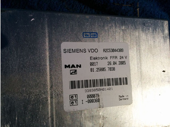 ECU עבור אוטובוס MAN VDO A2C53044389 . 81.25805.7038 .412.413.1.2.: תמונה 2