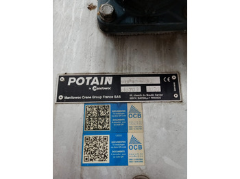 מנוף הקמה עצמית POTAIN