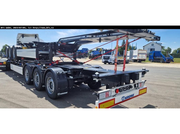 סמיטריילר מוביל מכולות/ החלפת גוף KRONE SDC