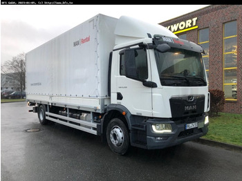 משאית וילונות צד MAN TGM 15.290