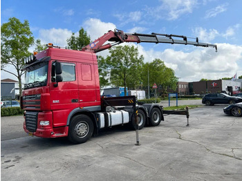 משאית מנוף DAF XF 105.460 6X4 EURO 5 + HMF 4220 K6 + REMOTE CONTROL + RETARDER: תמונה 3