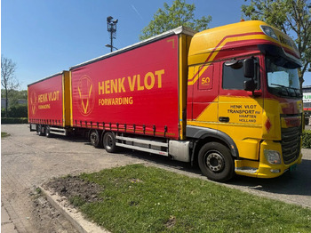 משאית וילונות צד DAF XF 480