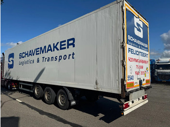סמיטריילר בתיבה סגורה Hertoghs O3 3X SAF AXLE DISK BRAKES TÜV TILL 01-2026: תמונה 2