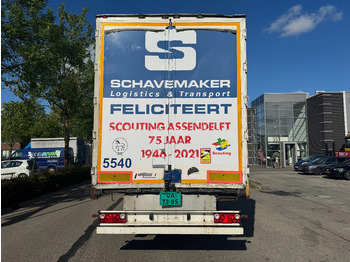 סמיטריילר בתיבה סגורה Hertoghs O3 3X SAF AXLE DISK BRAKES TÜV TILL 01-2026: תמונה 3