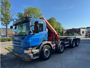 משאית מנוף Scania P380 8X4 PALFINGER HOOK + PALFINGER PK16502 + RE: תמונה 3