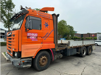 משאית צד נופל/ שטוחה SCANIA R143