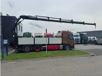 משאית צד נופל/ שטוחה, משאית מנוף Volvo FM 500 6X2 EURO 5 HIAB 211 EP5 + REMOTE CONTROL: תמונה 4
