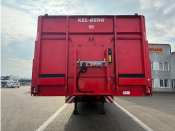 סמיטריילר עם מטען נמוך KEL-BERG 3-axle Stepdeck/Tiefbettauflieger/Nedbygget: תמונה 3